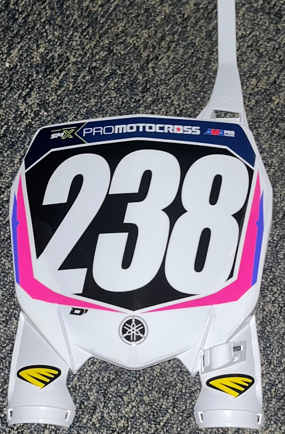 2023 Haiden Deegan #238 Star Racing Yamaha MX Replica Front Number Plate - 50th Anniversay