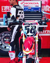 Load image into Gallery viewer, Ken Roczen #58 MXON Replica Front Number Plate - Team USA