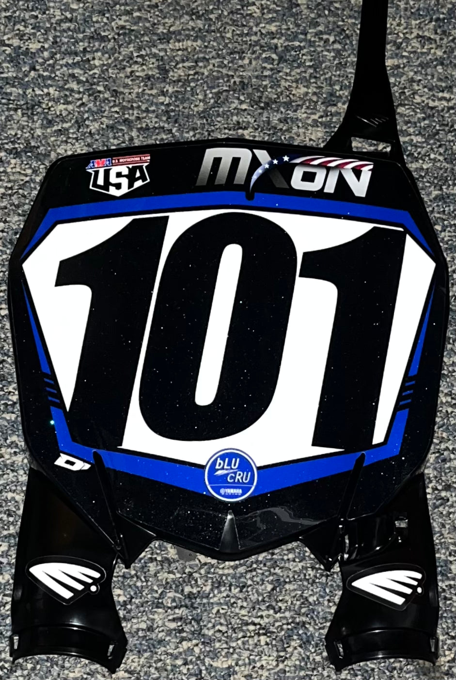 Eli Tomac #101 MXON Replica Front Number Plate - Team USA