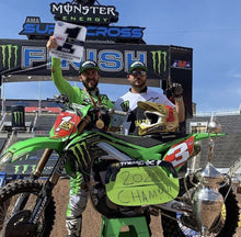 Load image into Gallery viewer, Eli Tomac 2020 SX Champion Replica Front Number Plate Decal Only