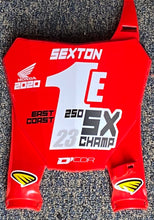 Load image into Gallery viewer, Chase Sexton 2020 SX Champion Replica Front Number Plate