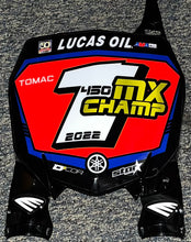 Load image into Gallery viewer, Eli Tomac 2022 MX Champion Replica Front Number Plate