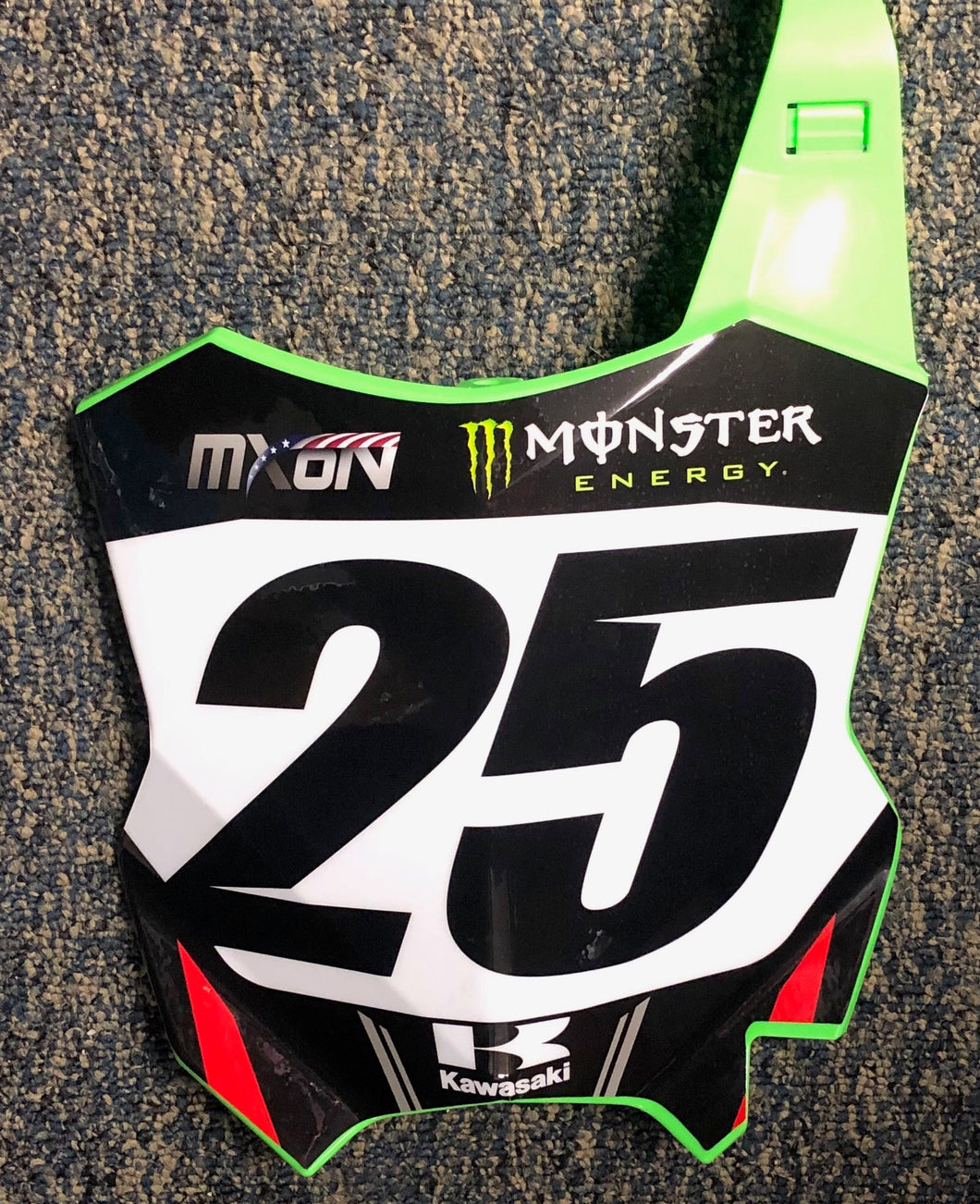 Eli Tomac #25 MXON Replica Front Number Plate - Team USA