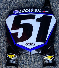 Load image into Gallery viewer, Justin Barcia #51 Lucas Oil AMA Replica Front Number Plate - 2019