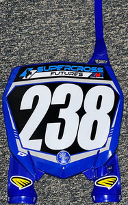 2023 Haiden Deegan #238 Star Racing Yamaha Futures Replica Front Number Plate