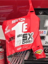 Load image into Gallery viewer, Chase Sexton 2020 SX Champion Replica Front Number Plate