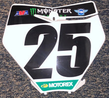 Load image into Gallery viewer, Marvin Musquin #25 KTM Replica Front Number Plate