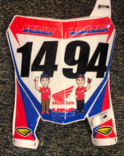 Load image into Gallery viewer, Ken Roczen Cole Seely Combo Replica Front Number Plate