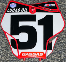 Load image into Gallery viewer, Justin Barcia #51 GasGas MX Replica Front Number Plate