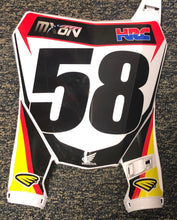 Load image into Gallery viewer, Ken Roczen #58 MXON Replica Front Number Plate - Team USA