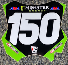 Load image into Gallery viewer, Seth Hammaker #150 Pro Circuit Kawasaki Replica Front Number Plate Decal Only