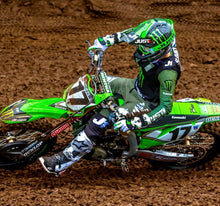 Load image into Gallery viewer, Joey Savatgy #17 Kawasaki Lucas Oil Motocross Replica Front Number plate