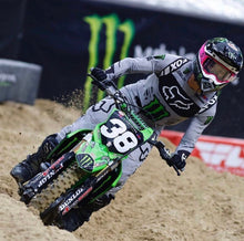 Load image into Gallery viewer, Austin Forkner #38 Pro Circuit Kawasaki Replica Front Number Plate