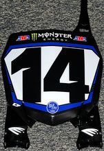 Load image into Gallery viewer, 2022 Dylan Ferrandis #14 Star Racing Yamaha Supercross Replica Front Number Plate