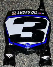 Load image into Gallery viewer, 2023 Eli Tomac #3 Yamaha Replica Front Number Plate