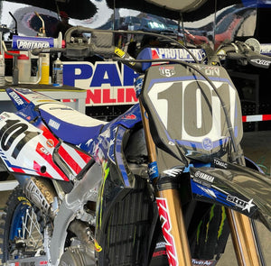 Eli Tomac #101 MXON Replica Front Number Plate - Team USA