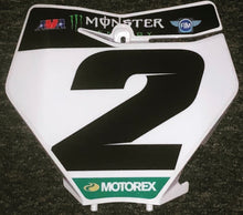 Load image into Gallery viewer, Cooper Webb #2 KTM Replica Front Number Plate