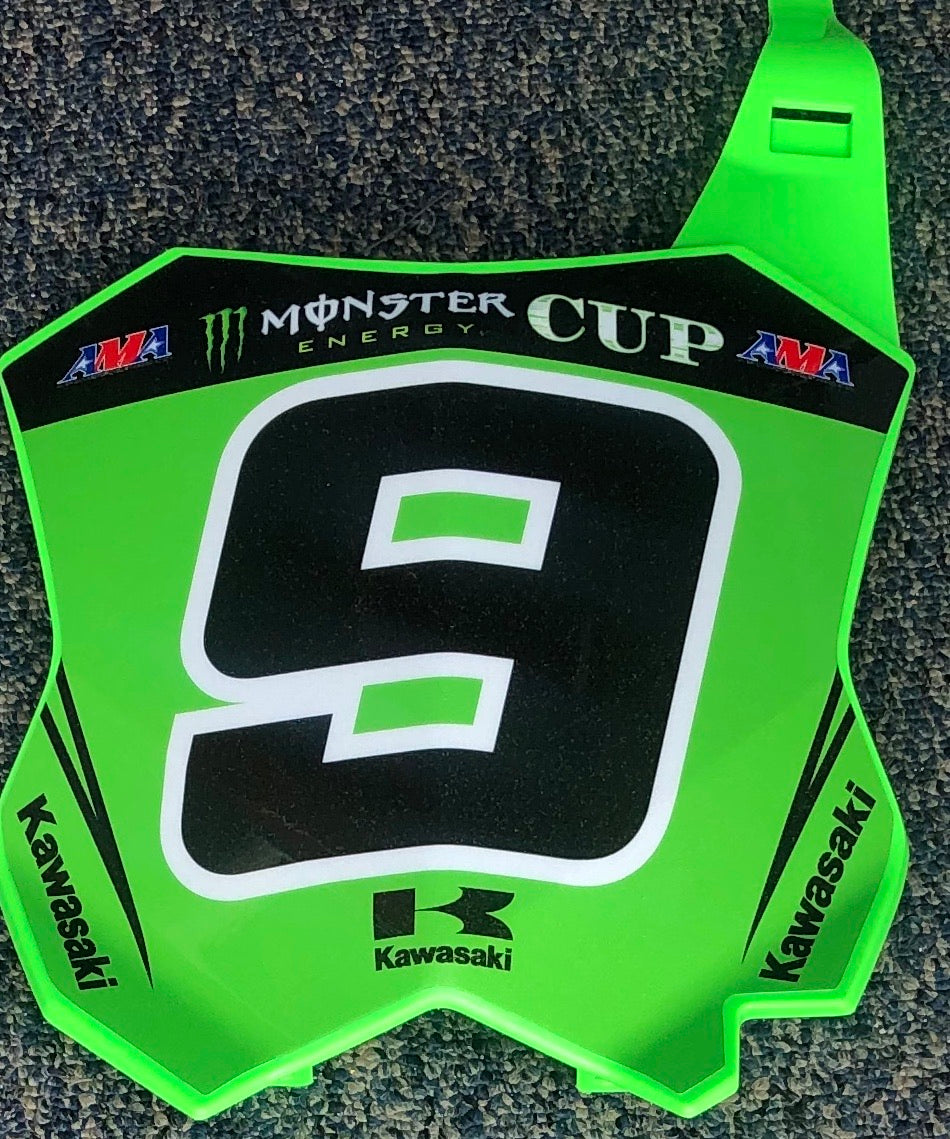 Adam Cianciarulo #9 MEC Replica Front Number Plate