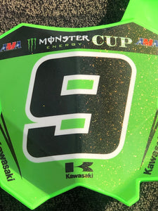 Adam Cianciarulo #9 MEC Replica Front Number Plate