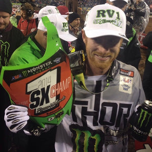 Ryan Villopoto 2014 SX Champ Replica Front Number plate