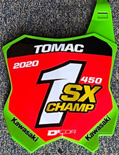 Load image into Gallery viewer, Eli Tomac 2020 SX Champion Replica Front Number Plate