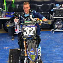 Load image into Gallery viewer, Justin Cooper #32 Star Racing Yamaha Lucas Oil Motocross Replica Front Number plate