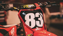 Load image into Gallery viewer, Jett Lawrence #83 Geico Honda Replica Front Number Plate Decal Only