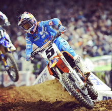 Load image into Gallery viewer, Ryan Dungey #5 KTM Replica Full Size Front Number Plate Decal Only