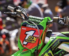 Load image into Gallery viewer, Eli Tomac 2020 SX Champion Replica Front Number Plate Decal Only