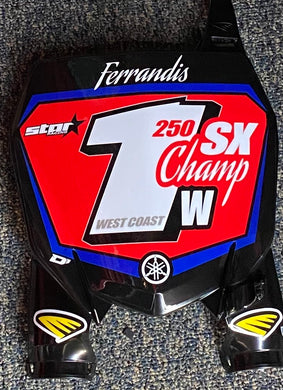 Dylan Ferrandis 2020 SX Champion Replica Front Number Plate