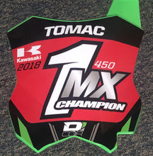 Load image into Gallery viewer, Eli Tomac 2018 MX Champion Replica Front Number Plate